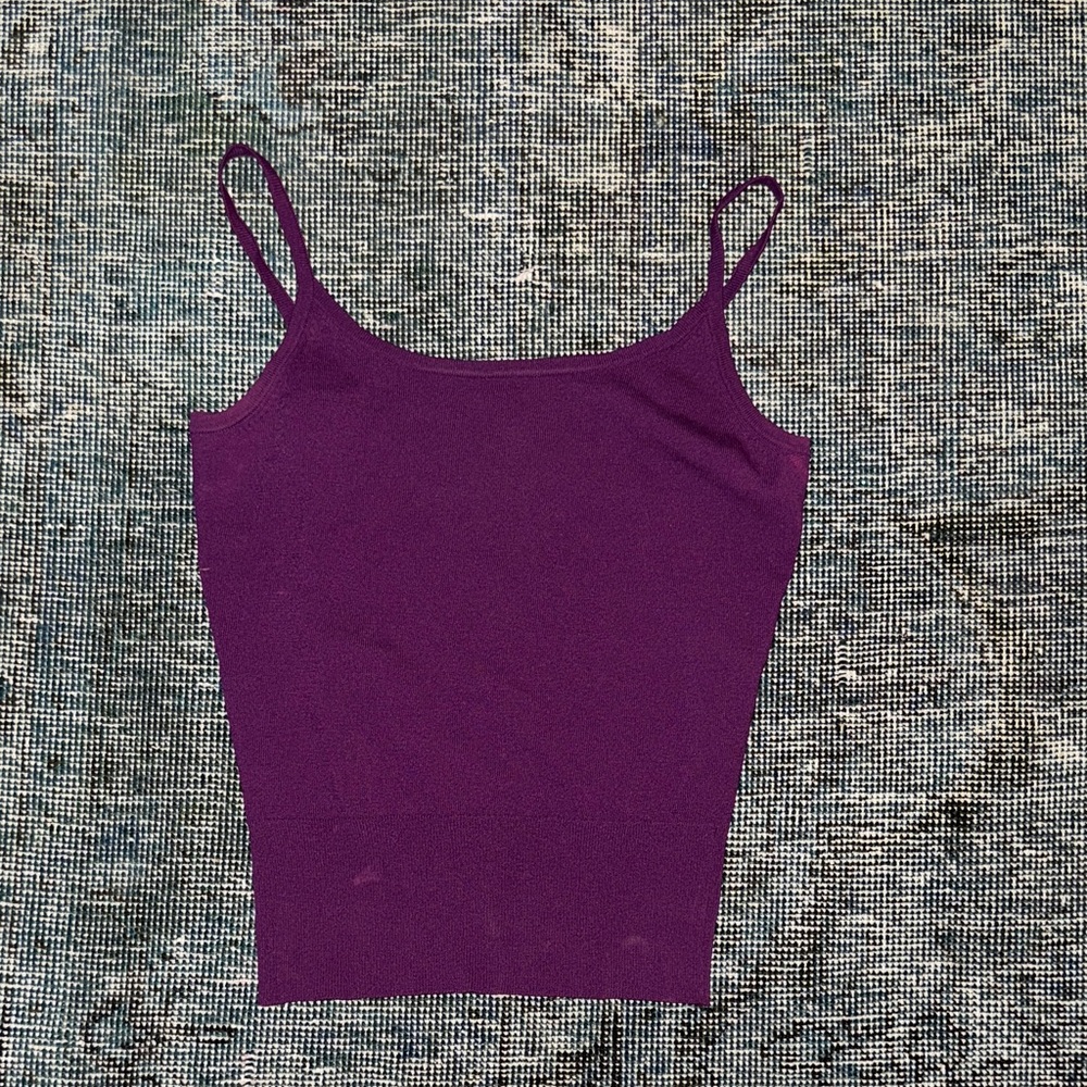 Ann Taylor Rich Purple Camisole Top